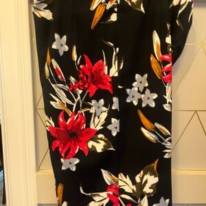 NWT wrap floral skirt. LARGE